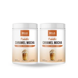 2 Pack Bella All Natural Probiotics Caramel Mocha