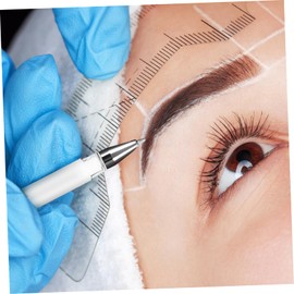 Healvian 12pcs Accurate Tattoo Mapping Pen Eyebrow Mapping Pencil Tattoo Pens for Skin