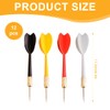 RAMGLYO 12 Pcs Darts Set Steel Tip Integrated Dart Flights