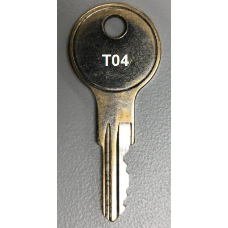 Husky T01 - T50 Toolbox Replacement Key Series T33