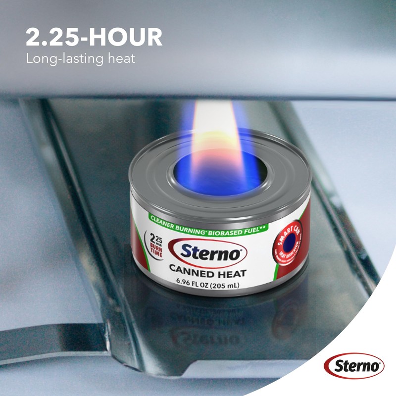 Sterno Fuel Cans - 2.25 Hour Burn, (6-Pack) Chafing Dish