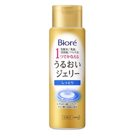 Biore Moisturizing Jelly Moisturizing Body 6.1 fl oz (180 ml), Lotion, Milky Lotion, Serum, and Pack, 4-in-1 Moisturizing Care