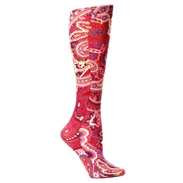 Celeste Stein Therapeutic Compression Socks, Pink Diva, 8-15 mmhg.6 Ounce