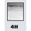 KOH-I-NOOR TOISON D'OR 4H Graphite Pencil (Pack of 12)