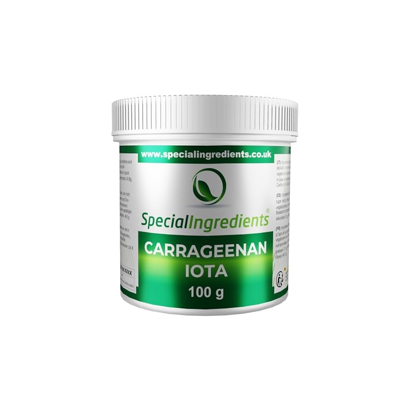 Special Ingredients Carrageenan Iota Premium Quality Powder 200g - Suitable