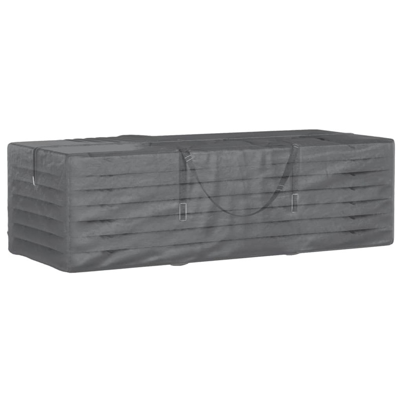 vidaXL Storage bag for garden cushions, protective cover with handles,
