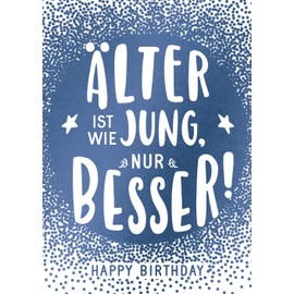 bentino Music Birthday Card Rock Grandpa Funny Greeting Card for All Young at Heart Men in the World