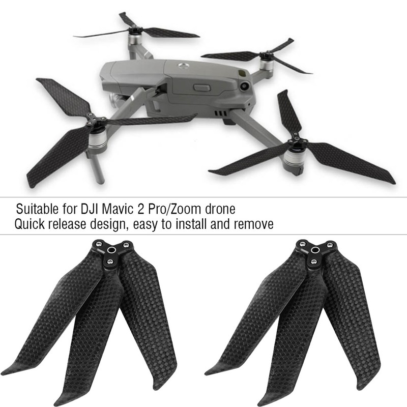 Carbon Fiber Quick release 8743 Noise reduction 3-Blade Propeller for