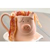 Mud Pie Farm Pig Bacon Cooker; 6" x 7"