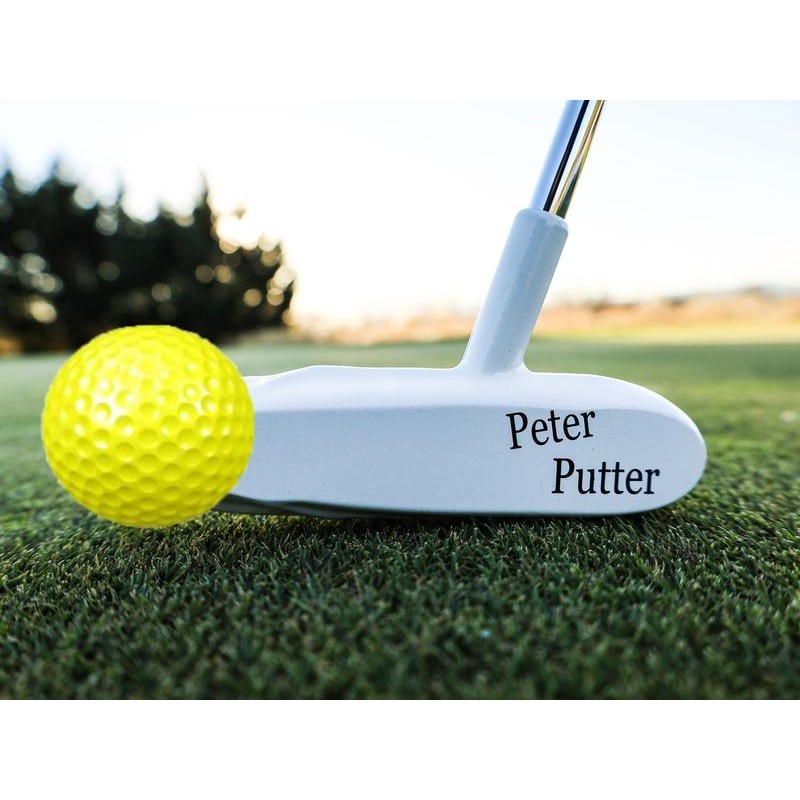 Peter-Putter Golf Putter - Professional Quality Aluminum Head and Chrome