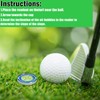 NQEUEPN Golf Slope Reader with Golf Ball Marker Hat Clip,