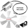 PlusRoc RV Vent Fan Replacement 6 inches RV Exhaust Bathroom