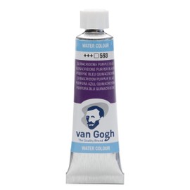 Van Gogh Watercolor Paint, 10ml Tube, Quinacridone Purple Blue 593