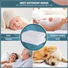 Dudu N Girlie Quilted Mini Cot Mattress Protector Waterproof 50