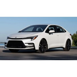 V-LUX AUTO Toyota Corolla Wheel Nut Covers / Lug Nut Covers - Glossy Black