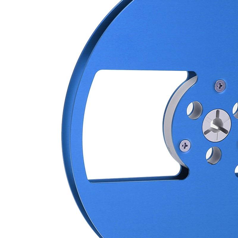 1/4 7 Inch Empty Tape Reel Aluminum Alloy 2 Holes