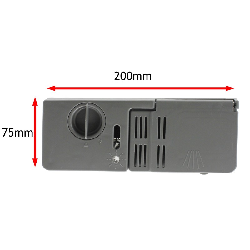 spares2go Rinse Aid Tray/Soap Tablet Drawer for Stoves Dishwashers