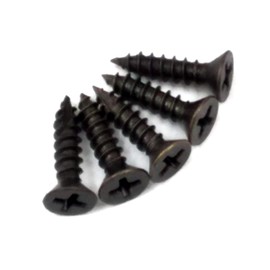 Hinge Outlet Antique Brass Wood Screws for Hinges 9 x 3/4 Inch - Fly Cut for Self Drilling - 24 Pack