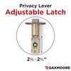 Oakmoore Commercial Door Handle - Vacant Occupied Bathroom Lock |