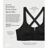 Victoria's Secret Knockout Front-Close Sports Bra Black
