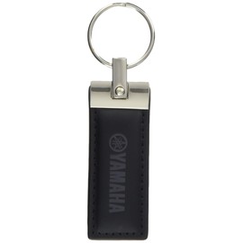 Yamaha 90792-K0000 Key Chain YAK14 Black Leather Key Chain