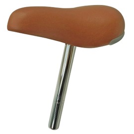 Bicycle Saddle with Post for Kids and Toddlers Brown 10700