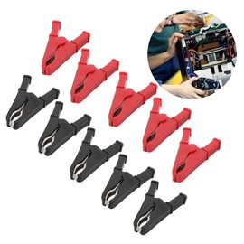 10pcs 30A Electric Test Clip, Alligator Clip Good Electrical Conductivity Power Test Accessories 1000V