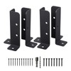 Deck Post Anchor Base Brackets, Adjustable Wood Fence Pergola Post