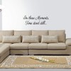 in These Moments Time Stood Still Wall Decal Art Decoration