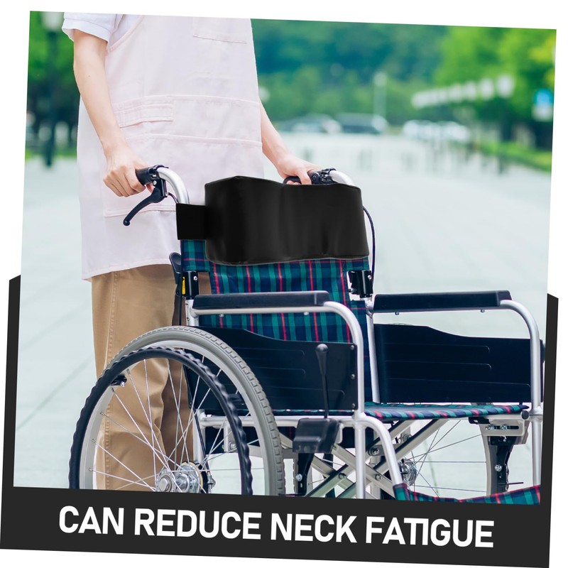 SAFIGLE Wheelchair Headrest Attachment Neck Support Pillow for Seniors Easy