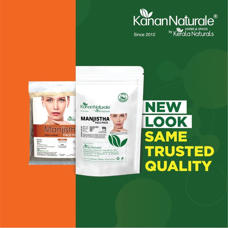 Manjistha (Indian Madder) Face Pack 60gm (30gm x 2Packs) -