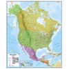 Maps International Large Political North America Wall Map - Paper