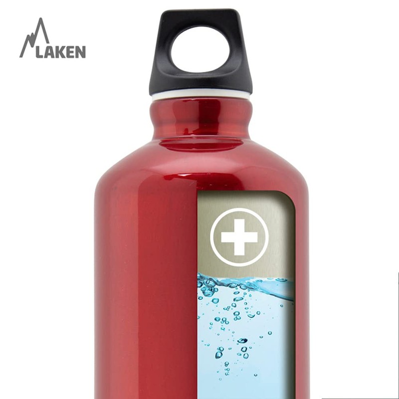 Laken Futura Aluminium Drinking Bottle Narrow Opening Screw Lid with