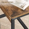 YATINEY Dining Chairs Set of 4, Industrial Kitchen Chairs with