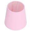 3PCS E14 Lampshade Fabric Ceiling Lamp Shade Exquisite Pink Wall