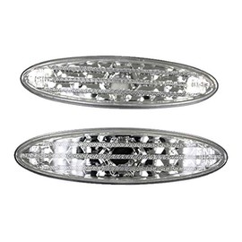 Corvette Clear Rear Side Mark Light (Pair) 1997-2004 C5