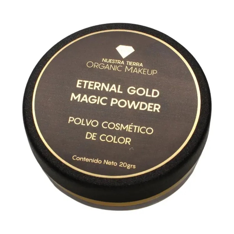 Polvo Cosmetico De Color 20grs Eternal Gold Magic Powder Tono