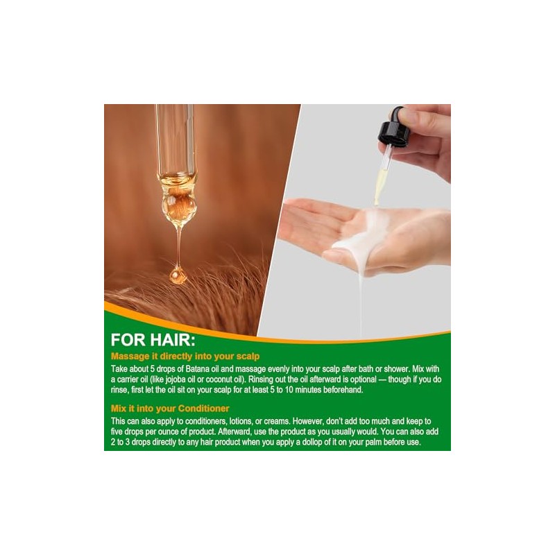 Aceite de Batana 100% Puro de Honduras 60 ml –