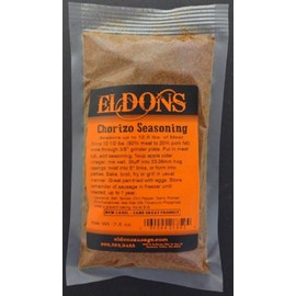 Chorizo Fresh Sausage Seasoning 7.5 Oz. Bag Seasons 12.5 Lbs. #885