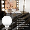 Honesorn Bathroom Light Bulbs E26 Base, 60 Watt Equivalent, 5000K