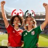 Copa Del Mundo:kit De Porros Para Fútbol:bandera,muñequera