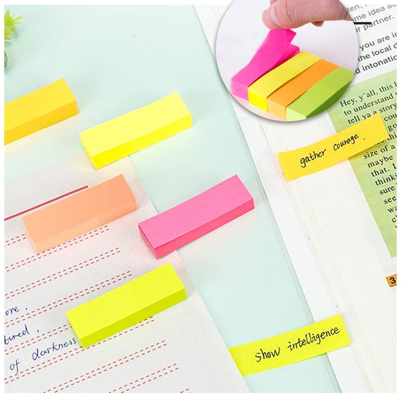 Sticky Notes, 1600 Sheets 8 Colors Self Sticky Notes Pad,