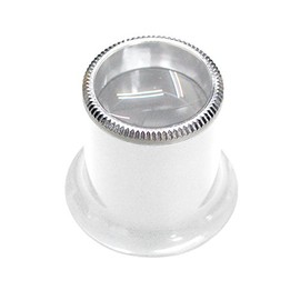 BERGEON BE2611-B-2.0 Watch Repair Tool with Aluminum Ring, Kizumi (Loupe), White, 2.0 Degrees (5.0 Times)