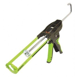 Caulk Gun, Drip-Free, Green, 10 oz.