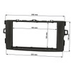 tomzz Audio 2455-049 Double DIN Radio Faceplate Compatible with Toyota