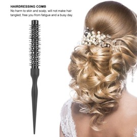 ZJchao Cepillo Redondo para peinar el Cabello, el Mejor Cepillo para el Cabello para el Secado, el Rizado, el enderezamiento, el Volumen y el Brillo(15#)