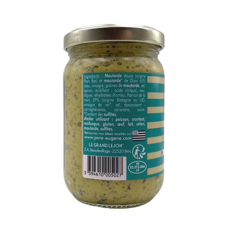 Le Pere Eugene Seaweed Mustard 200g