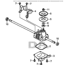 Honda 20001-VL0-S00 ( replaces 20001-VL0-P00) Transmission Assembly; Made by Honda