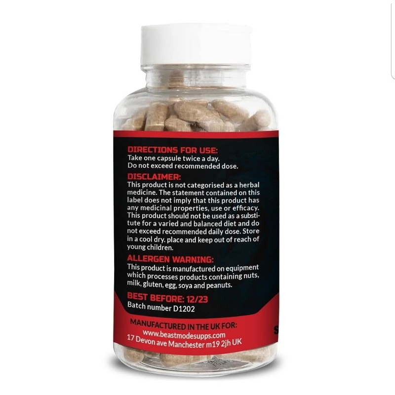 Epicatechin Beastmode Labs 60 Capsules - Natural Muscle Building Supplement