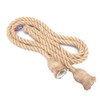 Zerodis Hemp Rope Pendant Light Fixture, 59.1inch Hemp Rope Light